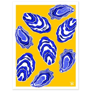 Des huîtres au soleil