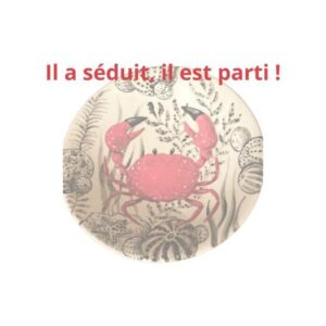 Assiette Petit crabe