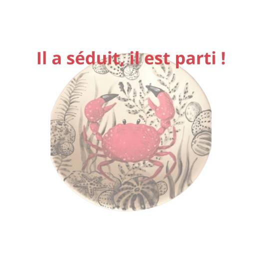 Assiette Petit crabe