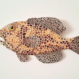 Poisson mural Mérou