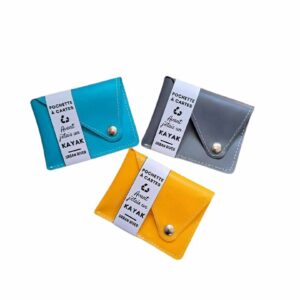 Porte cartes en bâche de kayak surcyclée