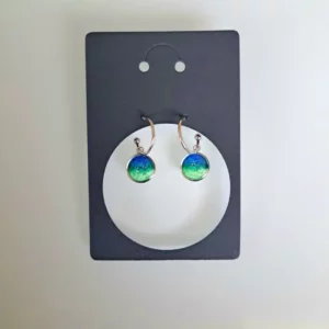 Boucles d'oreilles Mer-veille argent